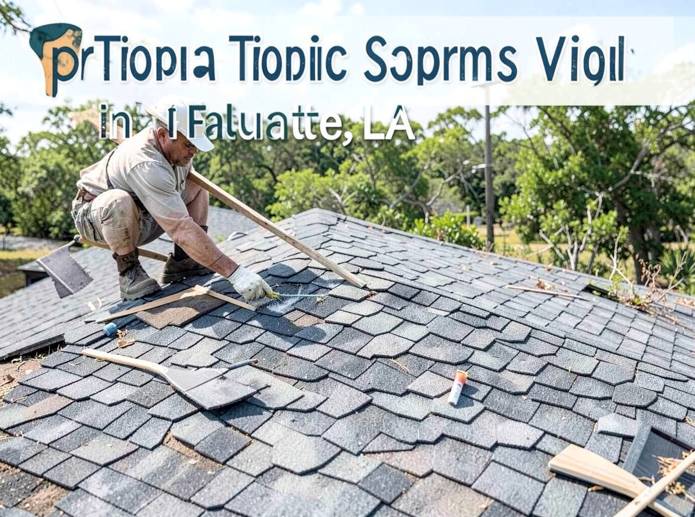 Preparing a Roof for Tropical Storms and High Winds in Lafayette, LA